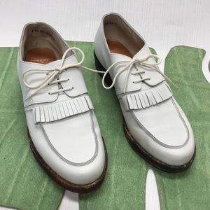 Robert Clergerie Very Nice Leather White Shoes